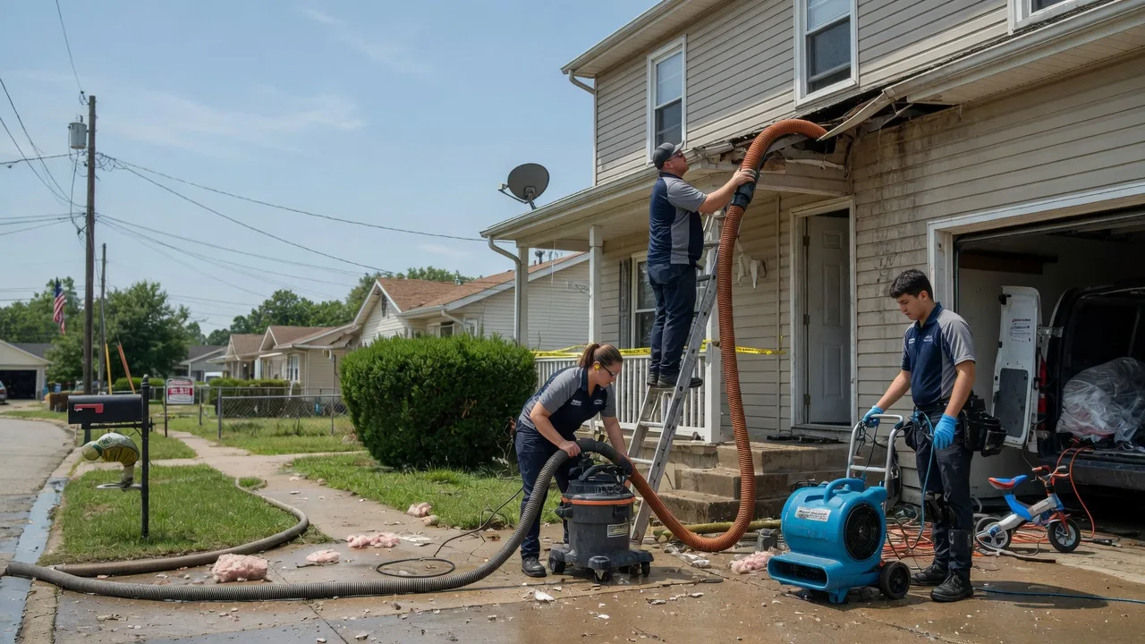 Water Damage Restoration in Horton, MI near me